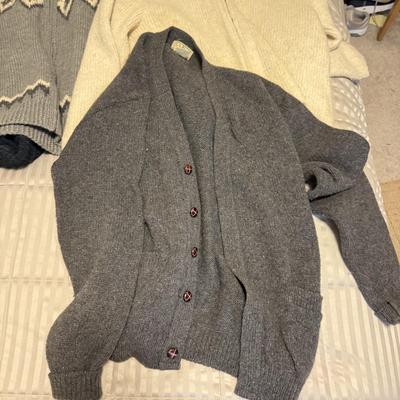 LOT 173X: L. L. Bean Sweater Vests, Zip Ups & Cardigans