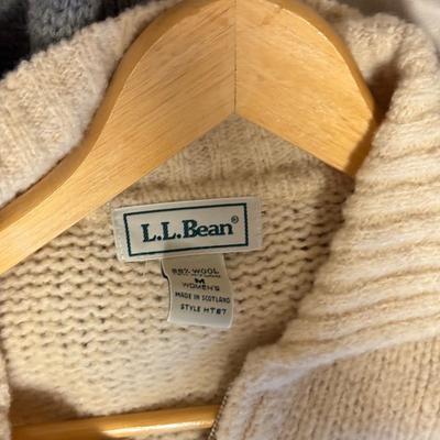 LOT 173X: L. L. Bean Sweater Vests, Zip Ups & Cardigans