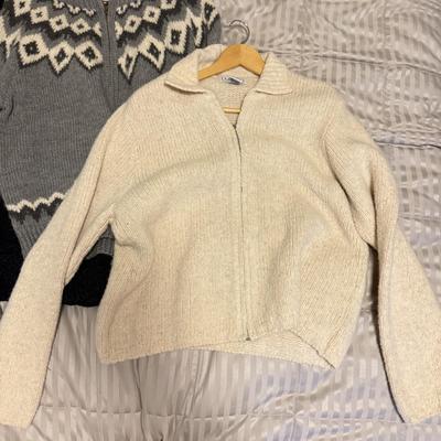 LOT 173X: L. L. Bean Sweater Vests, Zip Ups & Cardigans