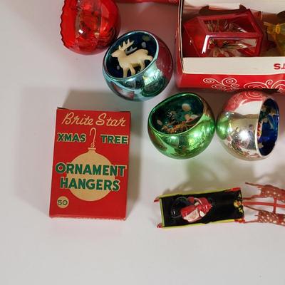 LOT 192L: Assorted Vintage Holiday Ornament Decorations