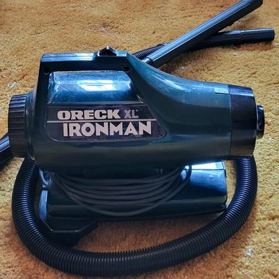 LOT 197X: Pair of Vaccums by ION and Oreck with Additional Parts