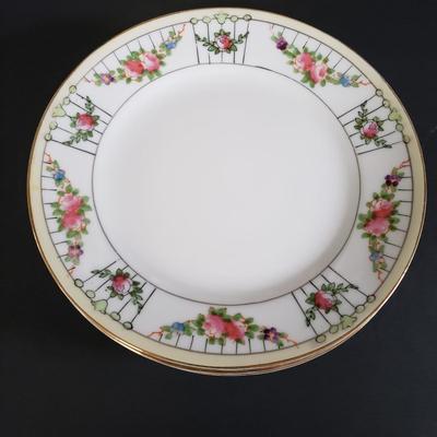 LOT 198L: Hand Painted Nippon, Erphila Floral Chintz Pitcher & More