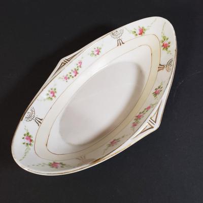 LOT 198L: Hand Painted Nippon, Erphila Floral Chintz Pitcher & More
