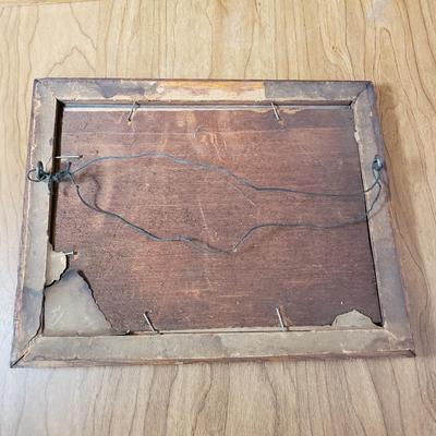 LOT 201P: Set of 3 Antique Hand Carved Wooden Frames