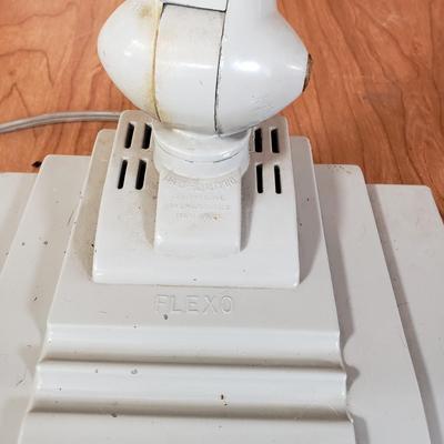 LOT 202P: Art Deco Industrial Flexo Work Desk Lamp-Heavy