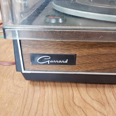 LOT 203L: Garrard England Turntable with Radio Craftsmen Speakers