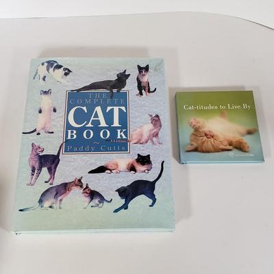 LOT 208L: Vintage Morris the Cat Canvas Bag, Unopened Puzzle, Cat Books
