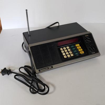 LOT 210L: Bearcat 210 Scanner Radio & Vintage Hand Held Recorders