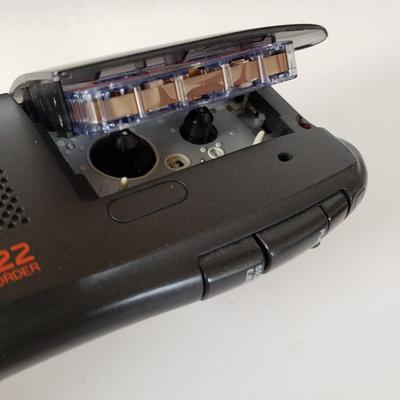 LOT 210L: Bearcat 210 Scanner Radio & Vintage Hand Held Recorders