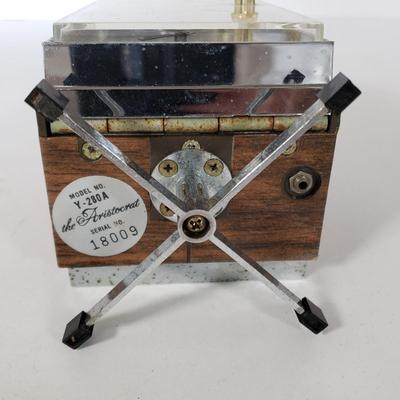 LOT 212L: MCM Executive Hi-Intensity Lamp, Zenith Aristocrat Clock Radio & VoxClock Talking Clock