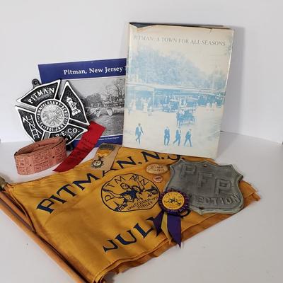 LOT 215L: Pitman New Jersey Lot; Golden Jubilee, Fire Co & More