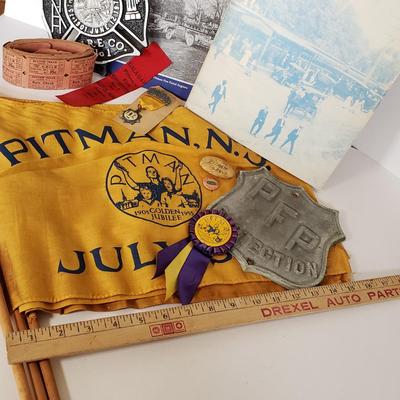 LOT 215L: Pitman New Jersey Lot; Golden Jubilee, Fire Co & More