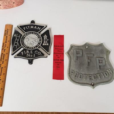 LOT 215L: Pitman New Jersey Lot; Golden Jubilee, Fire Co & More