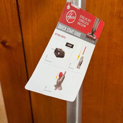 LOT 224K: Kenmore Stratus 24V Slim Cordless Vacuum & Hoover Evolve Pet Cordless Vacuum w/ Tag