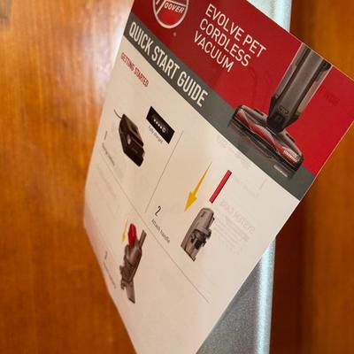 LOT 224K: Kenmore Stratus 24V Slim Cordless Vacuum & Hoover Evolve Pet Cordless Vacuum w/ Tag