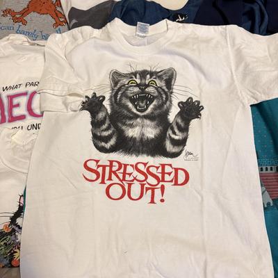 LOT 226X: Meow! Collection of Cat Sweaters, T-Shirts & More