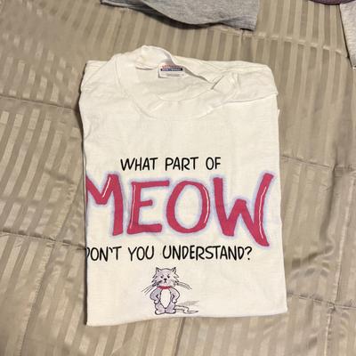 LOT 226X: Meow! Collection of Cat Sweaters, T-Shirts & More