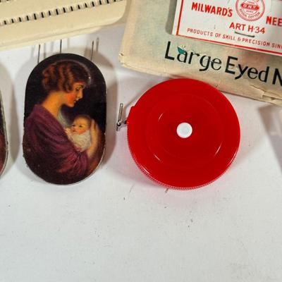 LOT 239L: Vintage Sewing Kit Collection