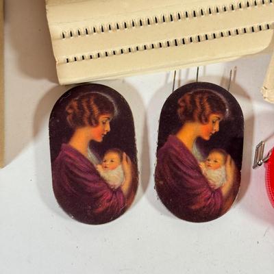 LOT 239L: Vintage Sewing Kit Collection