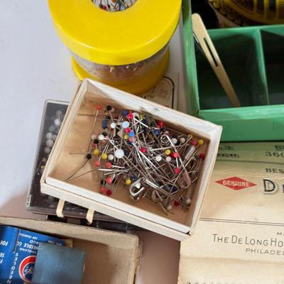 LOT 239L: Vintage Sewing Kit Collection