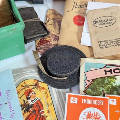 LOT 239L: Vintage Sewing Kit Collection