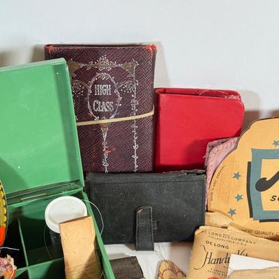 LOT 239L: Vintage Sewing Kit Collection