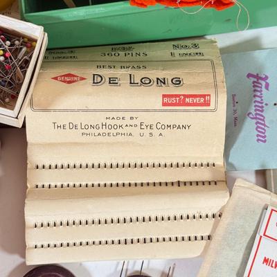 LOT 239L: Vintage Sewing Kit Collection