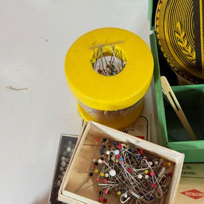 LOT 239L: Vintage Sewing Kit Collection