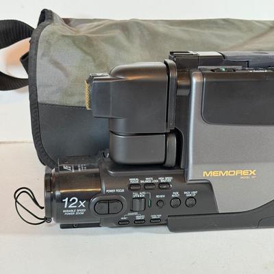 LOT 241L: Video Cameras: Vintage Memorex VCR MovieCorder & Kodak DC120 Zoom Digital Camera