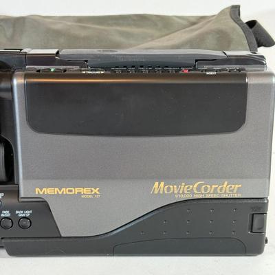 LOT 241L: Video Cameras: Vintage Memorex VCR MovieCorder & Kodak DC120 Zoom Digital Camera