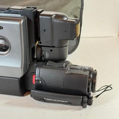 LOT 241L: Video Cameras: Vintage Memorex VCR MovieCorder & Kodak DC120 Zoom Digital Camera