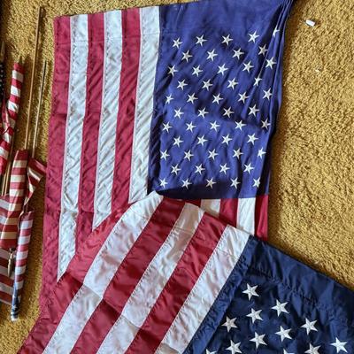 LOT 243X: Collection of American Flags