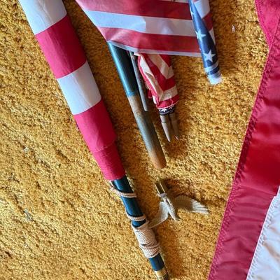 LOT 243X: Collection of American Flags