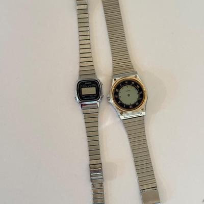 LOT 245K: Stainless Steel Watches