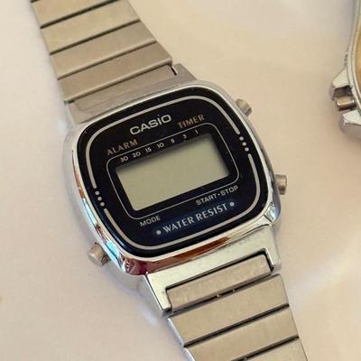 LOT 245K: Stainless Steel Watches