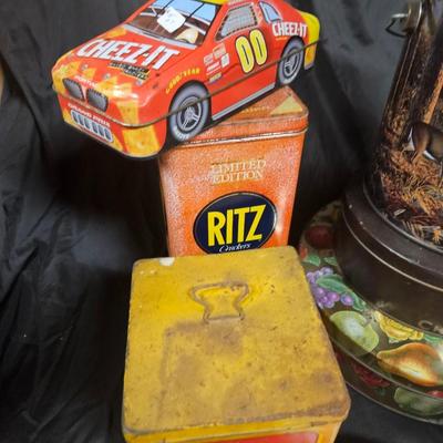 Vintage Lot of 11 Advertising Tins and Containers