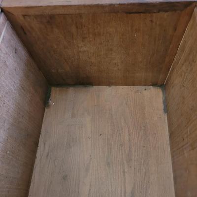 Solid Wood Storage Chest (LR-EL)