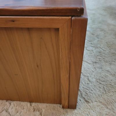 Solid Wood Storage Chest (LR-EL)