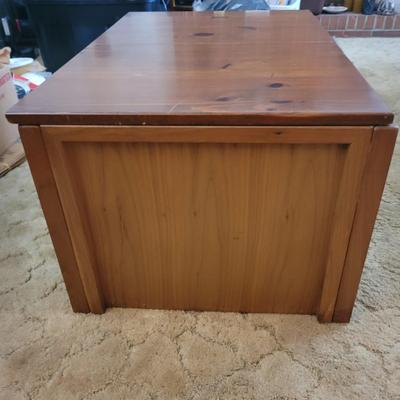 Solid Wood Storage Chest (LR-EL)