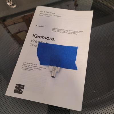 Kenmore Standing/Locking Freezer W/Key (K-EL)