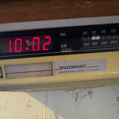 Vintage under counter radio