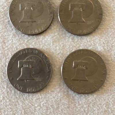 Four dollar coins 1976 One of them, 1976 o