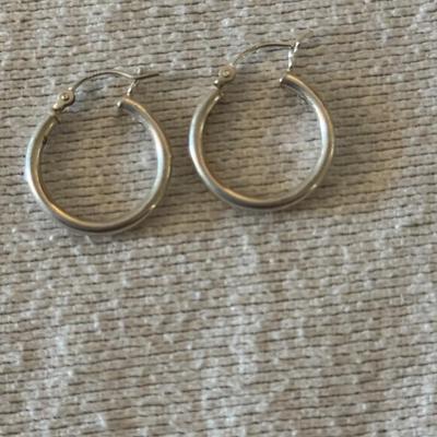 Two pair sterling earrings