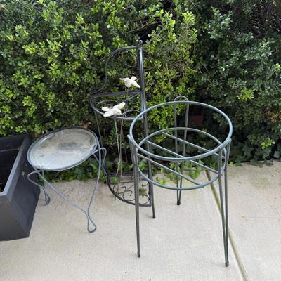 Sale Photo Thumbnail #1215: Tallest Pot Stand: 25" high
Square post: 11.5” in height  x 13.5” squared