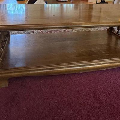 2 tier coffee table