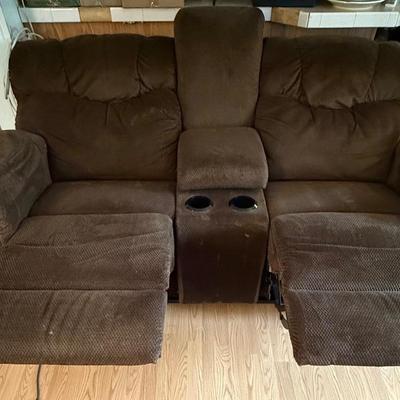 Lazyboy La Z Boy double power recliner (Client did have cats)