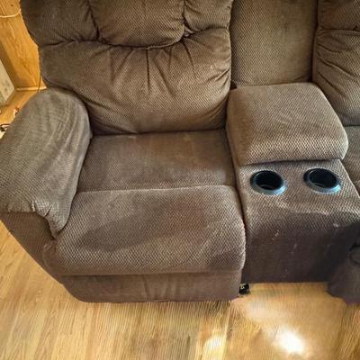 Lazyboy La Z Boy double power recliner (Client did have cats)