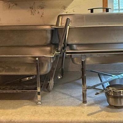 Commercial chafing dishes/pans