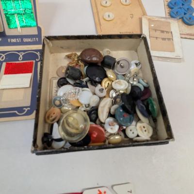 Assortment Of Sewing Supplies