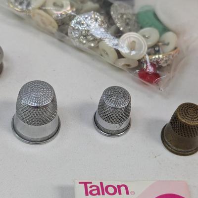 Assortment Of Sewing Supplies